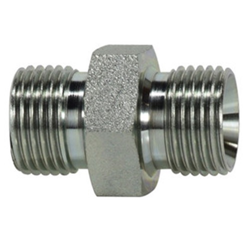 [SS-HYD-HNI-3K-50-316-CON] DN50 (2" NB) BSPP (60° CONE) 200B SERIES HEXAGON NIPPLE MXM SS 316