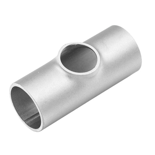 [SS-MET-PRT-104X84X2.0-304] 104 X 84mm OD METRIC PULLED REDUCING TEE 2mm THK SS 304