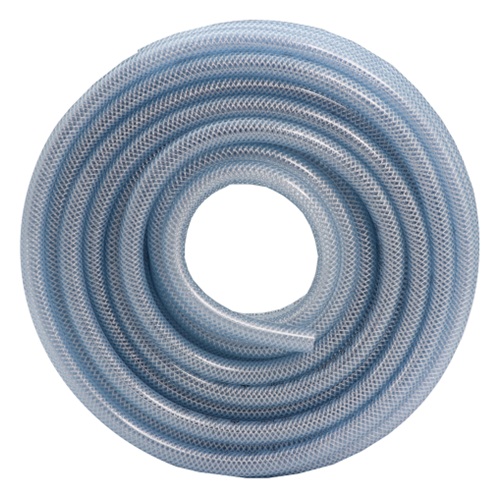 [HOS-15.88-CLE-30M] 15.88mm (5/8") ID CLEAR MEDIUM DUTY PVC BRAIDED HOSE (30 MTR)