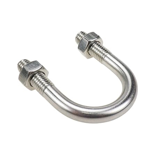 [FAS-UBO-NB-50-M10-BZP] DN50 (2" NB) U-BOLT C.W NUTS BZP