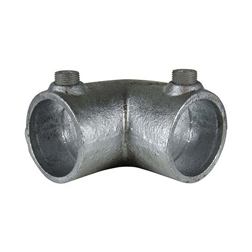 [KC-125-C-GAL] KC-125-C (1.1/4" NB) HANDRAIL CLAMP 90° ELBOW GALVANISED