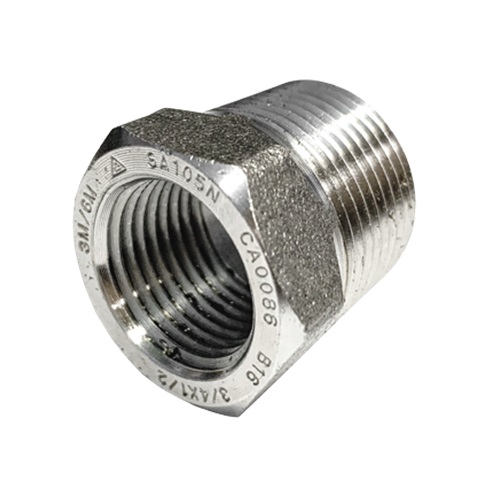 [CS-NB-SW-3K-BUS-50-25-A105N] DN50 X 25 (2" X 1" NB) BSPT 3000# FS REDUCING BUSH A105N
