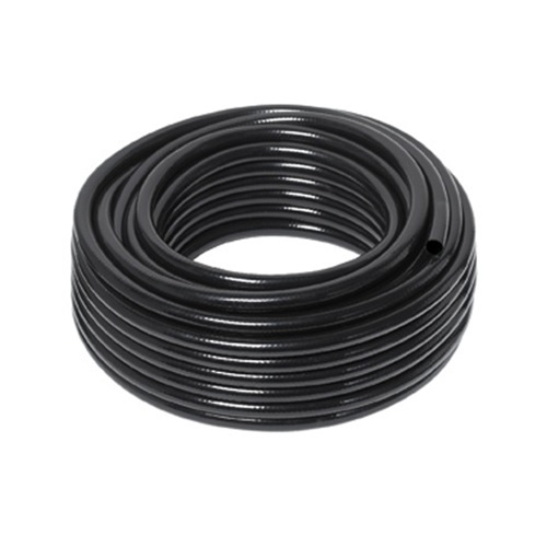 [HOS-12.5-BLK-30M-HD] 12.50mm (1/2") ID BLACK HEAVY DUTY PVC BRAIDED HOSE (30 MTR)
