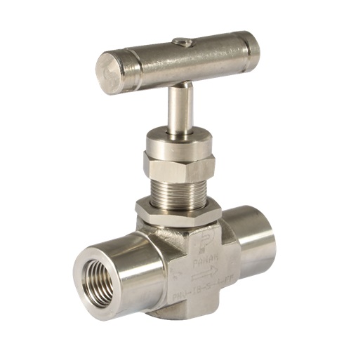 [SS-VAL-NDL-NPT-8-6K] DN8 (1/4" NB) NPT (FXF) NEEDLE VALVE SS 316