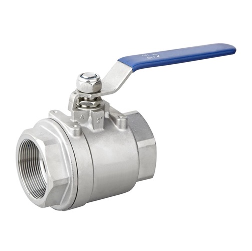 [SS-VAL-BAL-BSPT-100-2PC] DN100 (4" NB) BSPT (FXF) 2PC FB BALL VALVE LEVER OP. SS 316