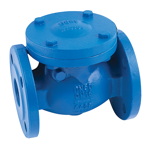 [CI-VAL-SCV-FLA-P16] DN100 (4" NB) PN16 FLANGED CAST IRON SWING CHECK VALVE