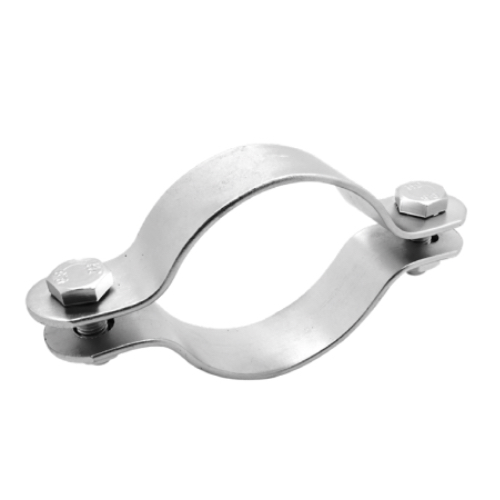 [FAS-OBR-NB-50-GAL] DN50 (2" NB) UN-BOSSED SPLIT BAND HANGER GALVANISED
