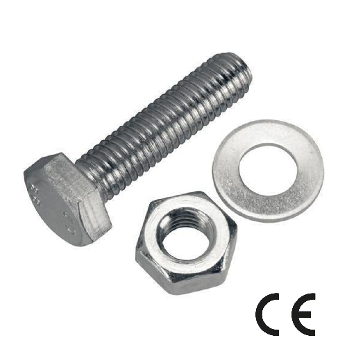 [FAS-BOLT-XOX-M16-50-8.8-BZP-CE] M16 X 50mm LONG BZP GR.8.8 XOX HEX SET (C.E. MARKED)