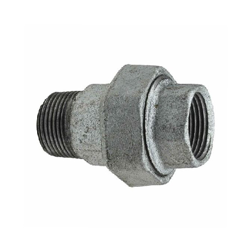 [MI-NB-BSP-UNI-MF-50-GAL] DN50 (2" NB) BSP GALVANISED MALLEABLE IRON MXF STREET UNION