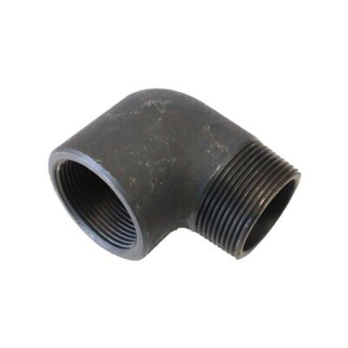 DN10 (3/8" NB) BSP BLACK HEAVY WEIGHT STEEL MXF ELBOW 90°
