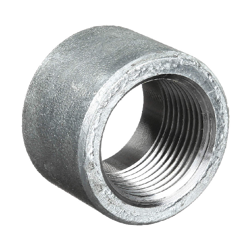 DN20 (3/4" NB) NPT GALVANISED 3000# FS HALF COUPLING A105N