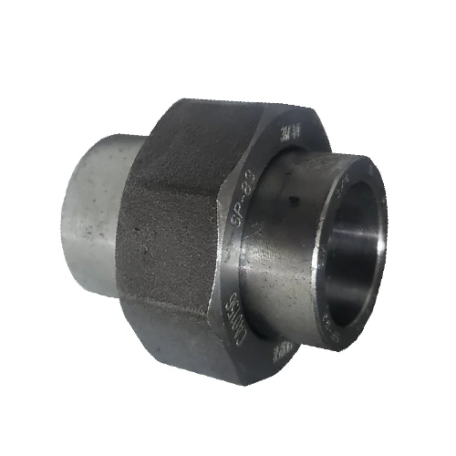 [CS-NB-SW-3K-UNI-50-A105N-BLK] DN50 (2" NB) SW 3000# FS  UNION A105N