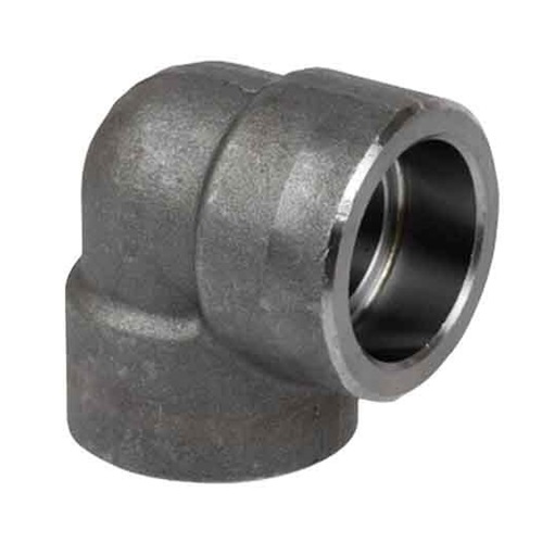 [CS-NB-SW-3K-ELB-90-25-A105N-BLK] DN25 (1" NB) SW 3000# FS  ELBOW 90° A105N