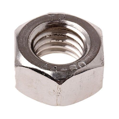 [FAS-NUT-M10-SS-A2] M10 STAINLESS STEEL HEX FULL NUT A2