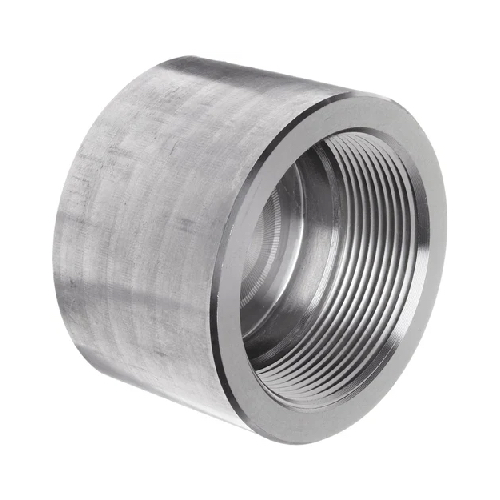 [SS-NB-BSPT-3K-CAP-6-316] DN6 (1/8" NB) BSPT 3000#  ROUND CAP END SS 316