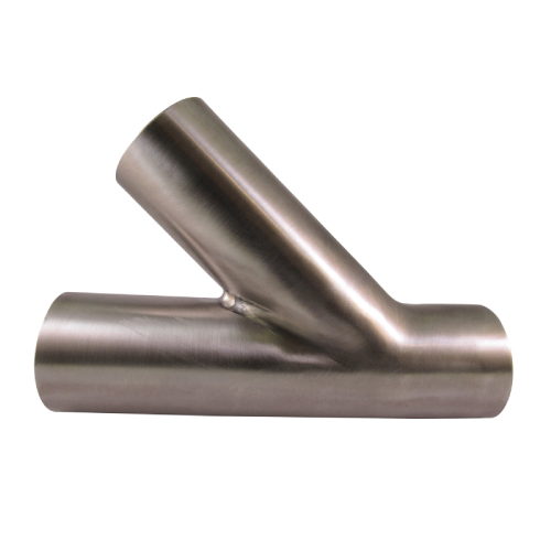 [SS-HYG-LAT-63.5X1.5-316] 2.50" OD HYGIENIC LATERAL 45 DEGREE TEE POLISHED 1.5mm THK SS 316