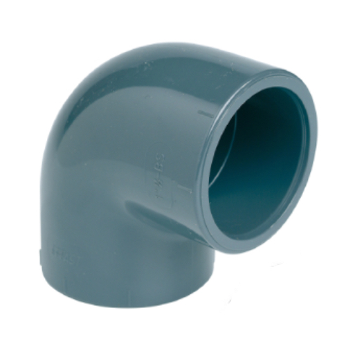 [PVCU-NB-80-ELB-90] DN80 (3" NB) IMPERIAL SOLVENT PVC-U ELBOW 90°