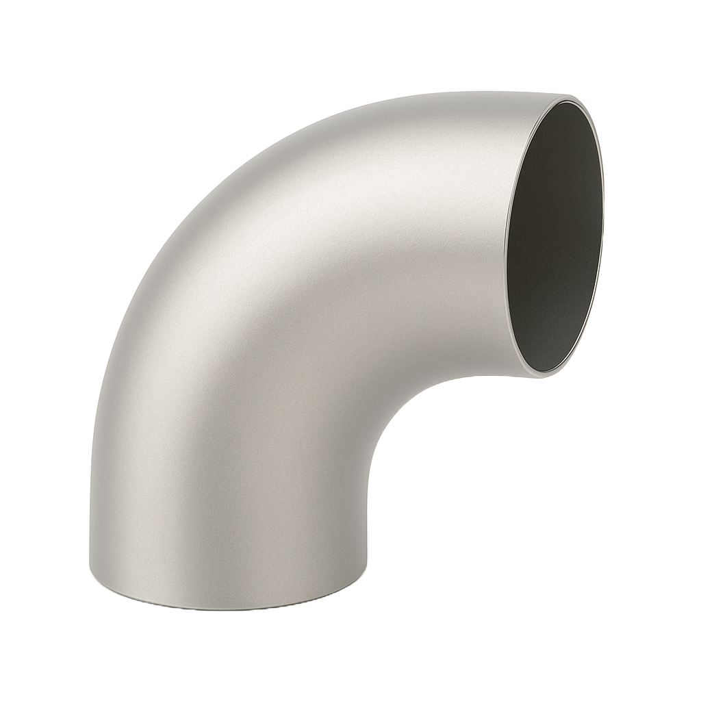 [SS-MET-BEN-90-1.5D-104-2-316] 104mm OD METRIC BEND 90° (R=1.5D) 2mm THK SS 316/L