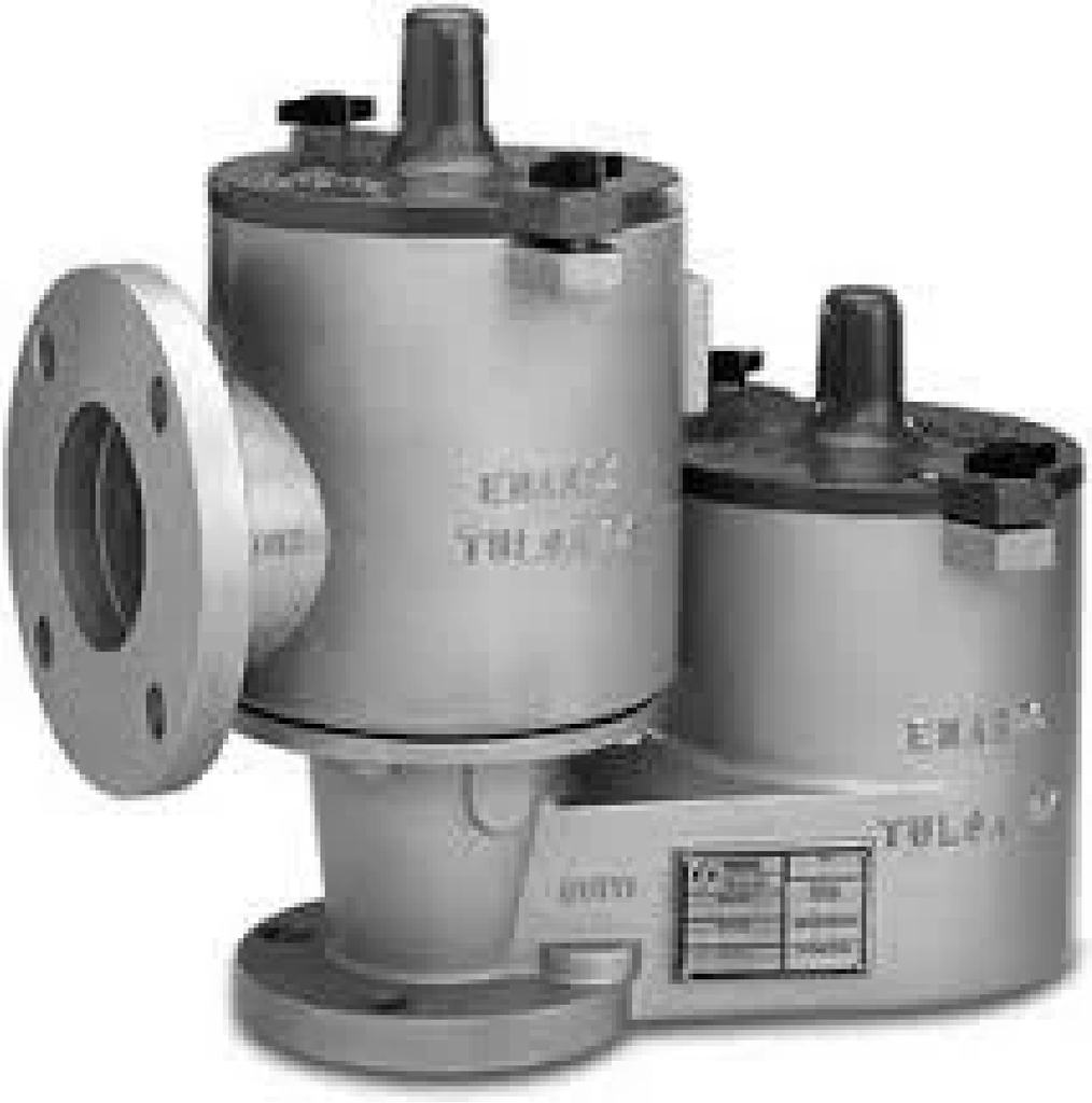[SS-VAL-VAC-250-FLA-316] DN250 (10") PN10 STAINLESS STEEL COMBINED VACUUM & PRESSURE RELIEF VALVE