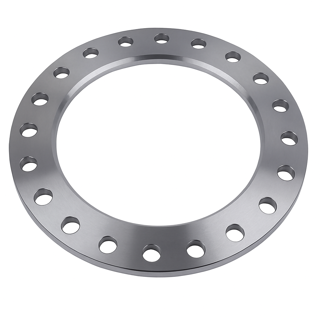 [SS-ISO-BRN-P10-RTD-500-508-316] DN500 (20" NB) PN10 CHAMF. FF BACKING RING BORED ISO 508mm ID (22mm THK) SS 316/L