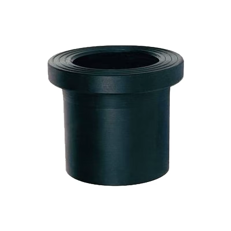 [PE100-STU-P10-BF-355-LNG] 355mm OD PE100 BUTT + ELECTRO FUSION  LONG SPIGOT STUB FLANGE PN10