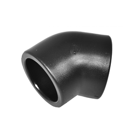   63mm OD POLYPROPYLENE SOCKET FUSION PN10 45° ELBOW