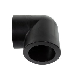   63mm OD POLYPROPYLENE SOCKET FUSION PN10 90° ELBOW