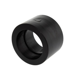   63mm OD POLYPROPYLENE SOCKET FUSION PN10 STRAIGHT COUPLING