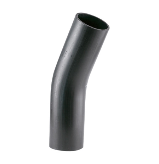  140mm OD PE100 BUTT + ELECTRO FUSION SDR17 30° LONG ELBOW
