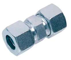 [CS-HYD-COM-SOC-12] 12mm OD (METRIC) MALE LIGHT SERIES EQUAL COUPLING CS DIN2353
