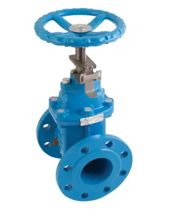 [DI-VAL-GAT-P16-150-HW-RES-WRAS] 6" PN16 D/I RESILIENT SEAT WRAS BS5163 GATE VALVE H/WH