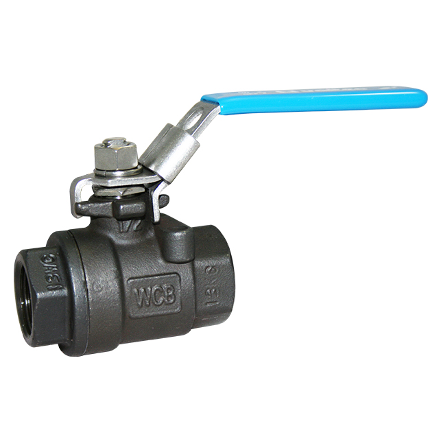 [CS-VAL-BAL-BSP-15-3PC] DN15 (1/2" NB) BSP 2PC (FXF) CARBON STEEL FULL BORE BALL VALVE 1000 PSI A216 WCB/316/RPTFE