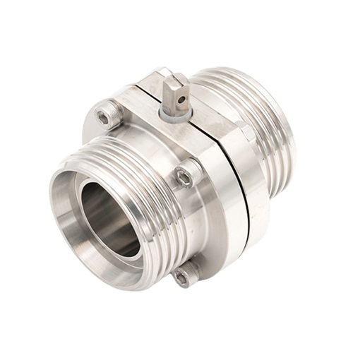 2.00" OD RJT END HYGIENIC BUTTERFLY VALVE (NO LEVER) SS 316