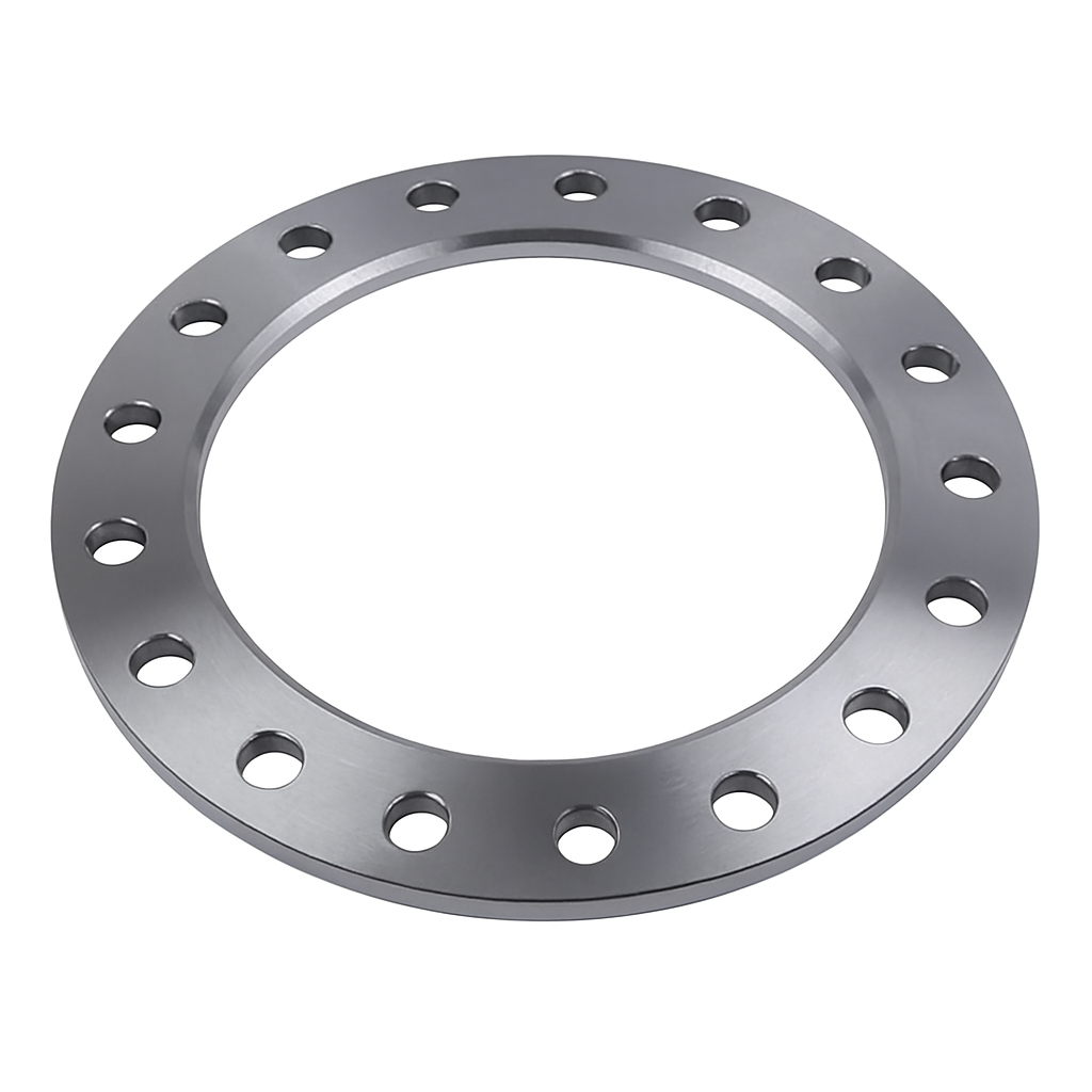 [SS-ISO-BRN-P16-RTD-350-356-316] DN350 (14" NB) PN16 CHAMF. FF BACKING RING BORED ISO 356mm ID (22mm THK) SS 316/L