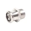 15mm PRESSFIT X 1/2" BSPT MALE ADAPTOR EPDM WATER SS 304