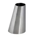 [SS-HYG-ECC-50.8X38.1X1.5-316] 2.00" X 1.50" OD | 1.5MM WALL | BS 4825 PART 2 | POLISHED | ECCENTRIC | REDUCER | STAINLESS STEEL | GR. 316/L