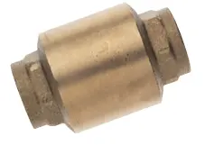 [BRS-VAL-NRV-BSP-40-SPR] DN40 (1.1/2" NB) BSP BRASS SPRING CHECK VALVE