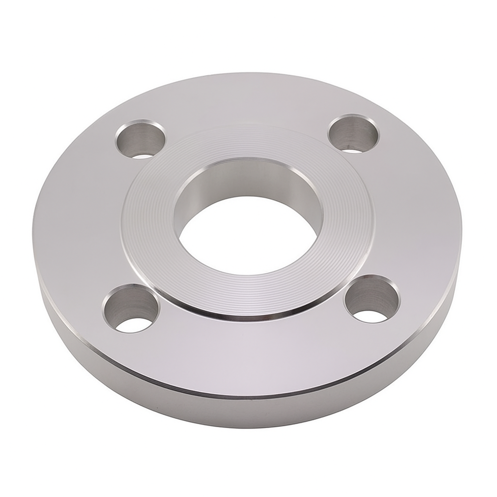 [SS-HYG-FLA-RF-SO-P16-32-34-E-316] 1.25" (DN32) PN16 (BORED 34mm METRIC) RF SLIP ON FLANGE SS 316