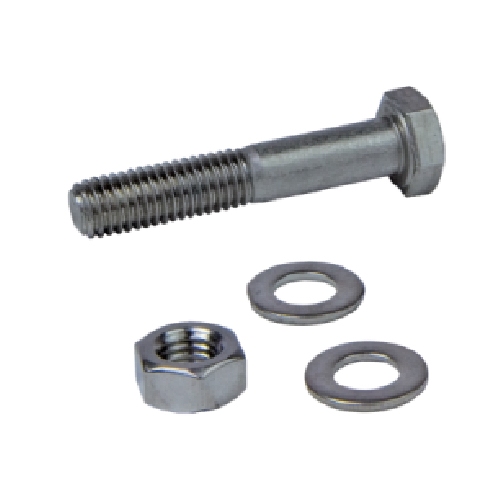 [FAS-BOLT-XOX-M16-60-HDG] M16 X 60mm LONG STAINLESS STEEL GALV HEX NUT, BOLT & WASHERS 
