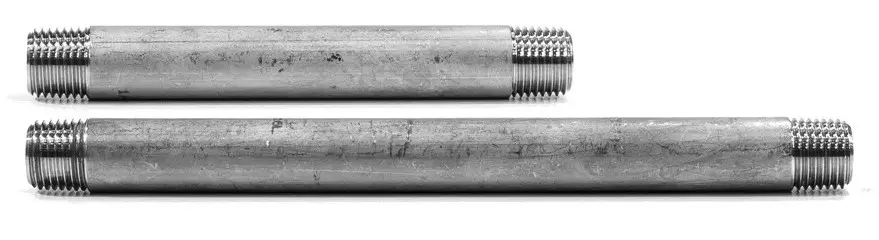 [SS-NB-BSP-150-BNI-20-100-316] DN20 (3/4" NB) BSP 150# BARREL NIPPLE SS 316 X 100MM LONG 