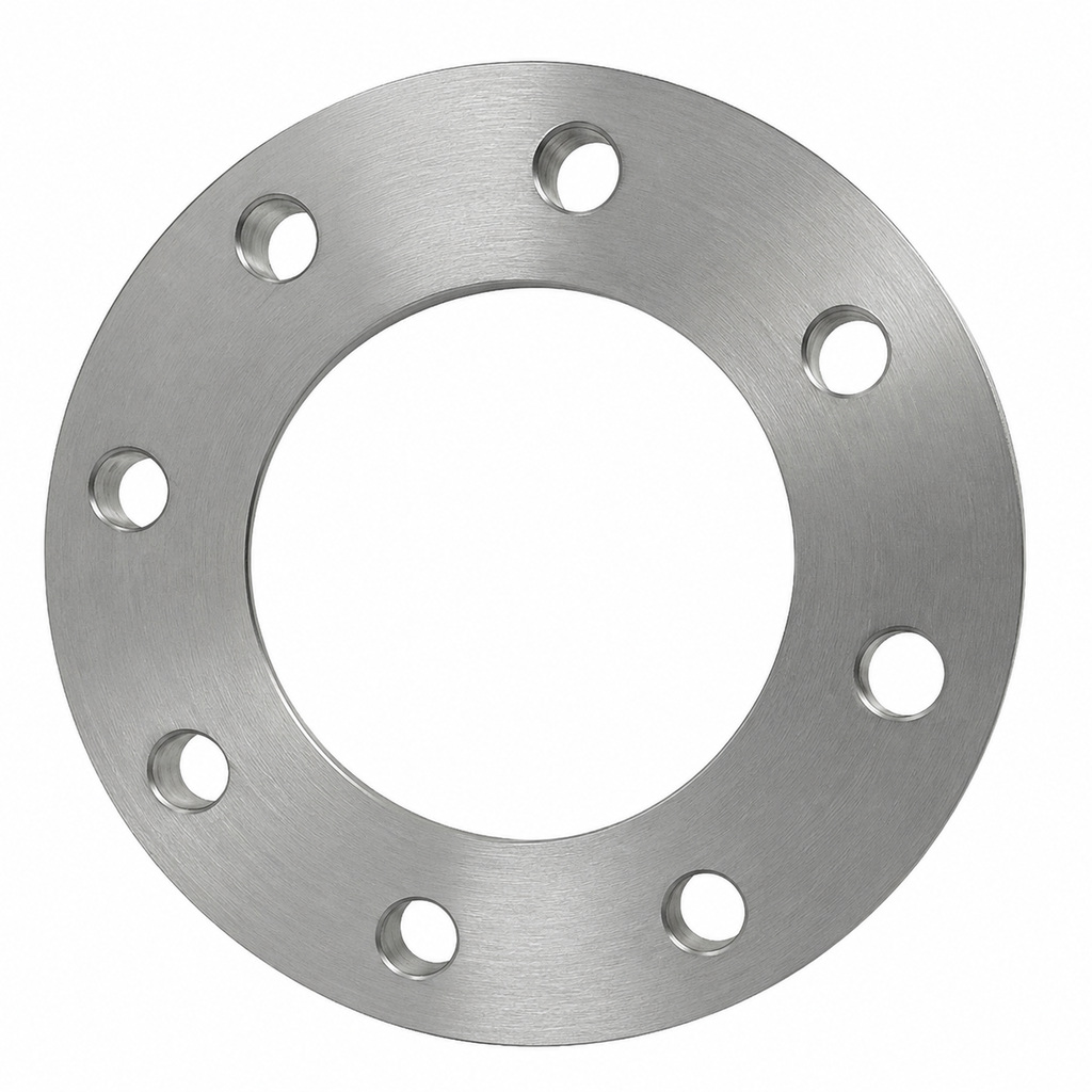 [CS-NB-FLA-125-FF-SO-P16-S235] DN125 (5" NB) PN16 FF SLIP ON PLATE FLANGE CS S235 JR