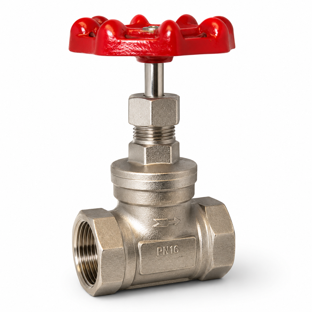 [SS-VAL-GLO-BSP-15-HW] DN15 (1/2" NB) BSPP (FXF) HANDWHEEL OP. GLOBE VALVE SS 316 