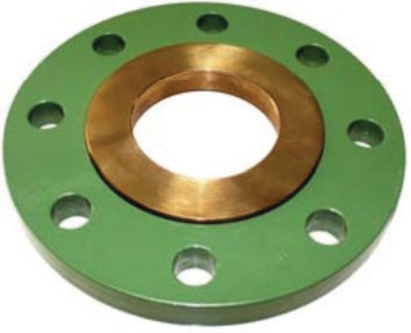 [COP-FLA-BI-80-76] DN80 (3") PN16 BI-METAL 67MM ENDFEED FLANGE ADAPTOR