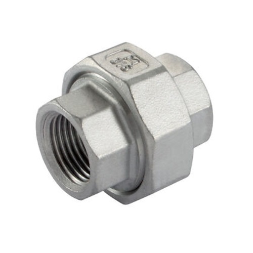 [SS-NB-BSP-150-UNI-65-316] DN65 (2.1/2" NB) BSP 150# (FXF) CONE SEAT UNION SS 316