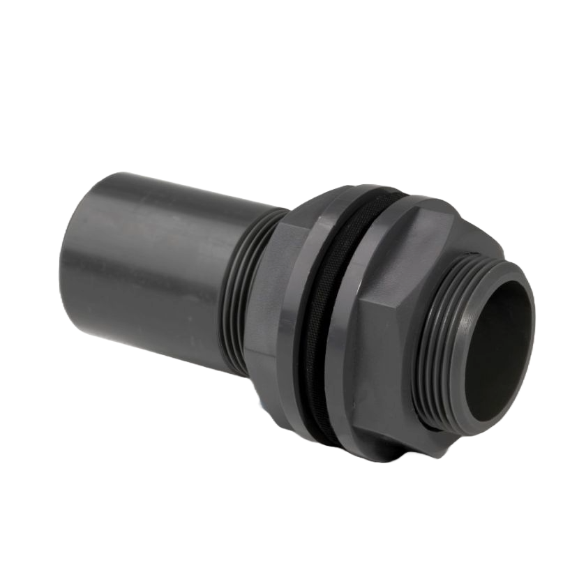 [PVCU-NB-100-TANK-CON] DN100 (4" NB) PVC-U SPIGOT X BSP TANK ADAPTOR