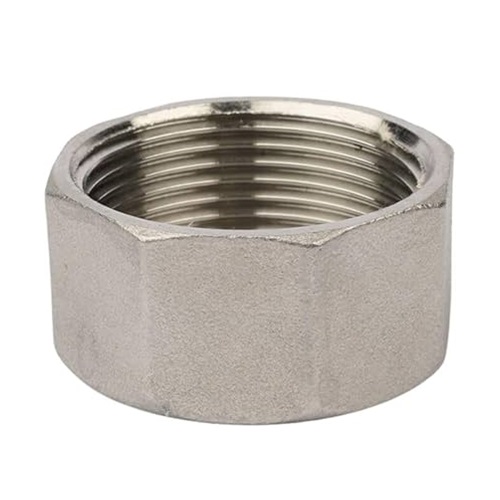 [SS-NB-BSP-150-HCAP-HEX-40-316] DN40 (1.1/2" NB) BSP 150# HEX CAP END SS 316