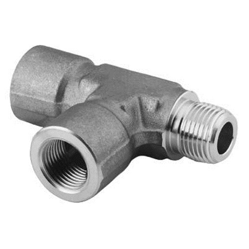 [SS-HYD-COM-TEE-FFM-NPT-316] DN15 (1/2" NB) NPT STREET TEE (FOR USE WITH COMPRESSION) SS 316