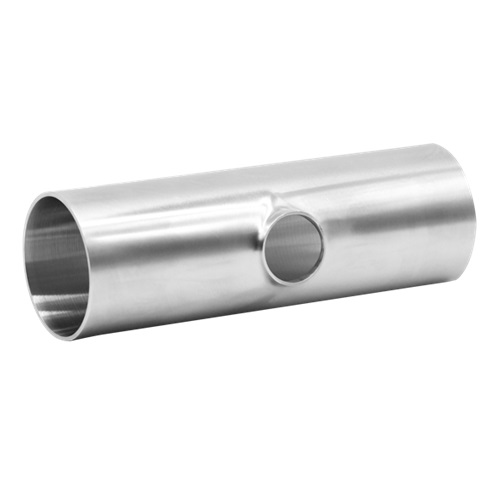 [SS-HYG-PRT-19.05X12.7X1.5-316] 0.75" X 0.50" OD | 1.5MM WALL | BS 4825 PART 2 | POLISHED | PULLED | REDUCING TEE | STAINLESS STEEL | GR. 316/L