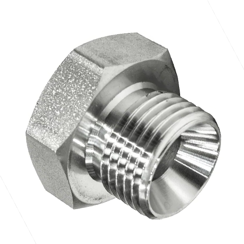 [SS-PLU-HEX-BSPP-5K-15-316]   DN15 (1/2" NB) BSPP 5000 SERIES HEX HEAD PLUG SS 316 