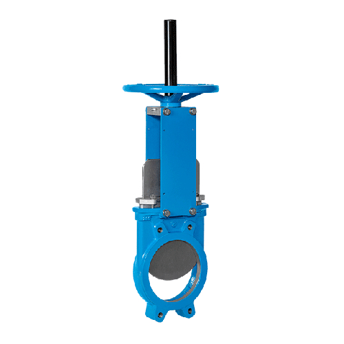 [VAL-KEG-100-P16-HW-UNI]  DN100 (4" NB) PN16 C/I UNI-DIRECTIONAL KNIFE EDGE GATE VALVE